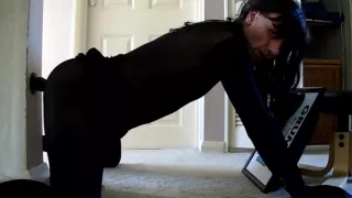 Spießbraten mit zwei Dildos