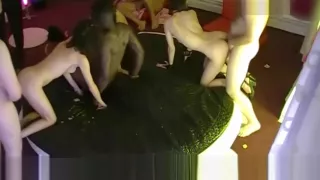 Hidden cam in a French swingers club! Part50