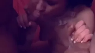 Amateur teen girlfriend threesome with facial cumshots