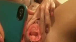 Check My MILF Busty amateur army brat with huge dildo