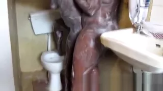 2 Ugandan lesbian take a soapy shower