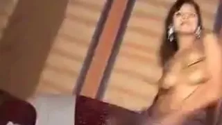 Cute Indian girl dancing