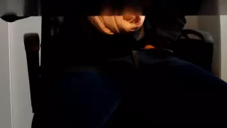 Branle a travers le jean 2