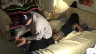Ebony princess feet tickled