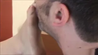 Foot slave cleans misstress dirty feet