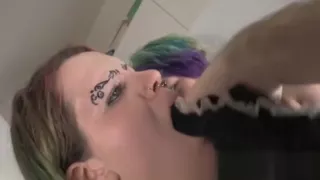 Chubby lesbian gothic pissing emo girls