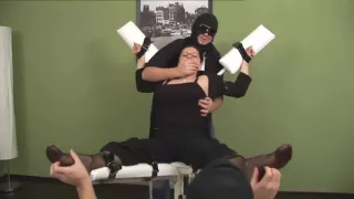 Bank Clerkess Tickled