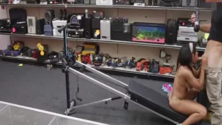 Tight ass black gym girl hot naked tease