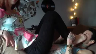 Real Amateur foot and socks worship