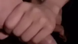 girlfriend sucks and get a huge load in mouth