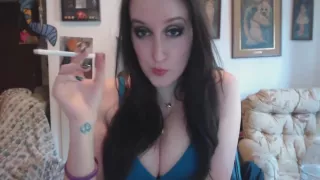 Maddie Smoking Blue Dress