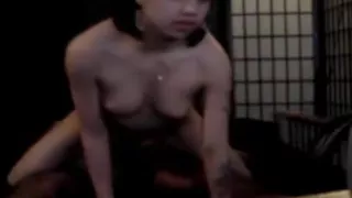 Asian chick fucked by boyfriend BBC