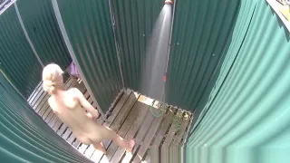 Amazing Czech Blonde in PoolВґs Shower