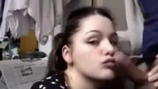 Amateur cock deepthroat