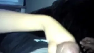 Mexican wife gives head in public bathroom