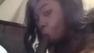 Mz Sucktion gets nasty and sloppy on some dick