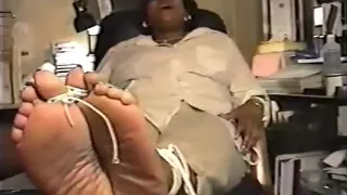 Mature latina Tickled feet