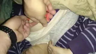 play with wifes huge tits