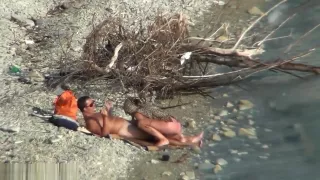 Hot Duo Enjoy Good Sex Time At Nudist Beach Spycam