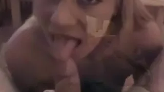 Horny blonde girlfriend 69 and doggystyle fuck