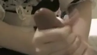 French Maid Handjob