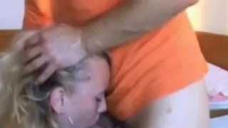 young blonde homemade amateur blowjob
