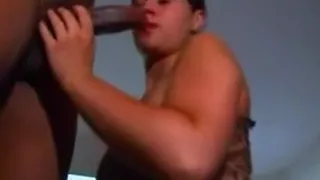 Amateur Sucks Her Black Boyfriend