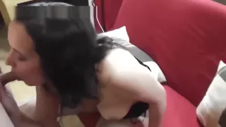 blowjob  pleasure, strip and licking with czech milf