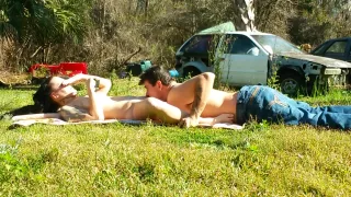 Amateursex, Baden, Freund, Oralsex, Orgasmus, Öffentlicher Sex