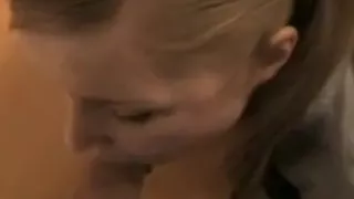 amateur - ins gesicht gespritzt