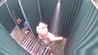 Young Girl Cought in Public POOL