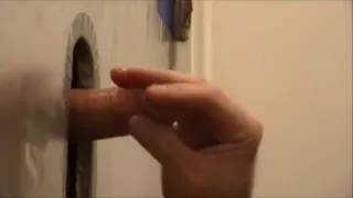 gloryhole handjob
