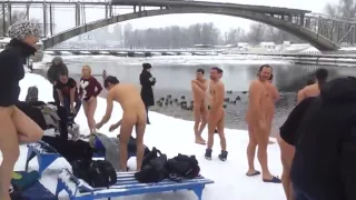 Mixed Group Skinny Dipping