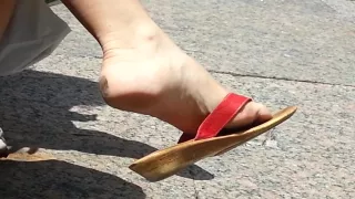 Mature Lady Shoeplay