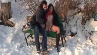Old man Fucks young Girls outdoor