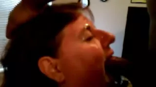 Mature BBW Cock Sucker