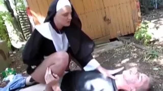 nun picked up for sex on street