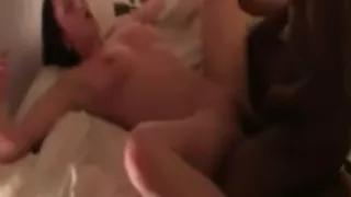 Cuckolds MILF with her BBC bull while sissy husband watches