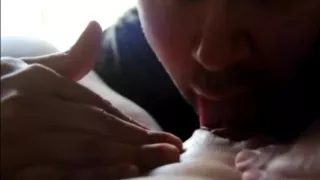 Licking her muff until she reaches an orgasm