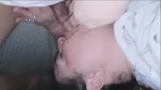 BBW Blonde Gets Oily Pussy Fisted, Sucks Cock