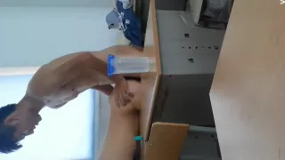 High school students making love in the classroom