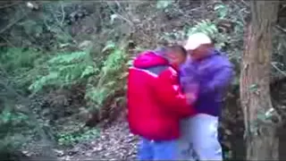 Chinesischer reifer Bär Mann saugen Schwanz