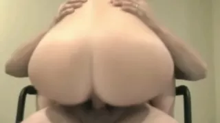 blonde gets asshole covered with cum