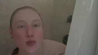 Shampoo and Rabbit Vibe in the Shower
