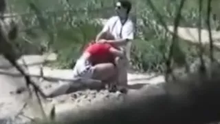 Outdoor blowjob video - voyeur