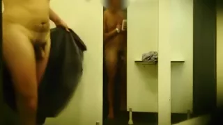 Shower cam caught some action