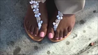 Ayeta AKA CoCo Long Pink Toenails