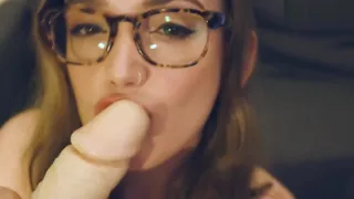 alisonxo - Glasses facial POV