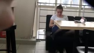 Candid shoeplay pump off