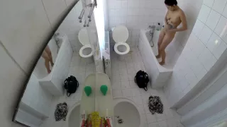 My beautiful Niece spied in our bathroom